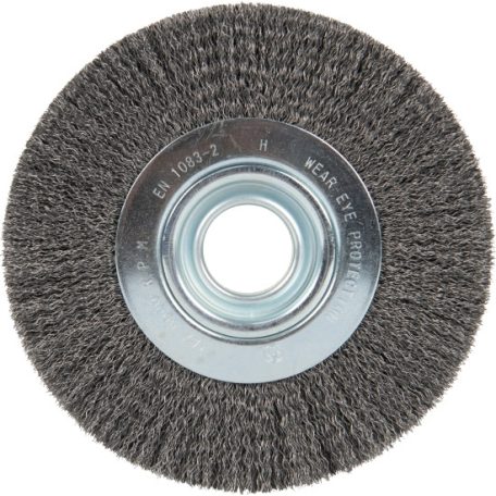 Klingspor Körkefe hullámos, 115 x 15 mm, M 14 menet 0,3 hullámos acél, 370722