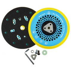 Klingspor HST 545 Gépi felfogók tépőzáras csiszolópapírhoz, Gépi felfogók tépőzáras felületkezelő tárcsához, Gépi felfogók fíbertárcsához 150 mm – 384003