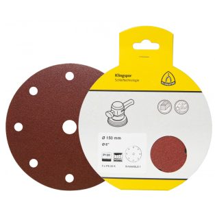 Klingspor PS 22 K SB_SCH Tépőzáras csiszolópapír 150 mm – 669626