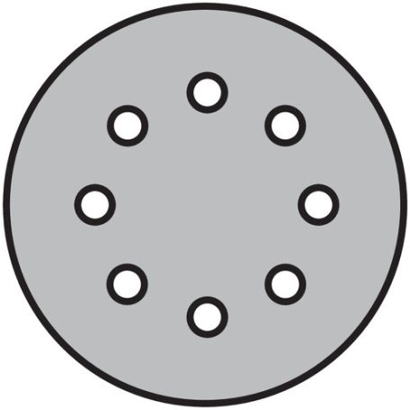 Klingspor PS 22 K Tépőzáras csiszolópapír 115 mm – 82940