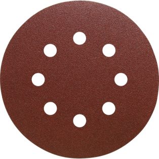   Klingspor PS 22 K Tárcsa tépőzáras, 150 mm szemcse 80 lyukasztási forma GLS3, 86635