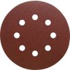   Klingspor PS 22 K Tárcsa tépőzáras, 150 mm szemcse 80 lyukasztási forma GLS3, 86635