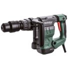 MH 5 Vésőkalapács, MH 5, A reteszelhető kapcsoló tartós munkánál segíti a kényelmes vésést, Metabo VibraTech (MVT): beépített csillapítórendszer a rezgéscsillapítás érdekében az egészségvédelemhez