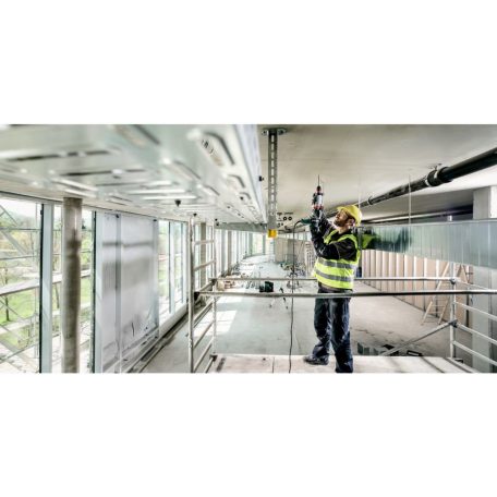 KHE 2660 Quick Kombikalapács, KHE 2660 Quick, Tökéletes ergonómia a kézhez közeli súlypontnak és az optimalizált markolati kontúrnak köszönhetően, Kombikalapács 3 funkcióval: kalapácsfúrás, ütés nélküli fúrás és vésés