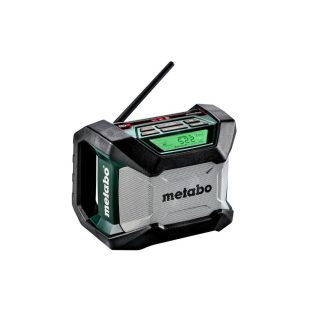   R 12-18 BT Akkus építkezési rádió, R 12-18 BT, Programmemória AM/FM-hez, Robusztus és kompakt AM/FM építkezési rádió bluetooth-szal a vezetékmentes zenehallgatáshoz okostelefonról vagy táblagépről