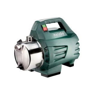   P 4500 Inox Kerti szivattyú, P 4500 Inox, Túlterhelés elleni védelem: védi a motort a túlmelegedéstől, Kerti öntözéshez és talajvíz szállításához, valamint tiszta víz szállításához, kipumpálásához és keringetéséhez