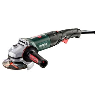   WEV 1500-125 Quick RT Sarokcsiszoló, Erőteljes motor jó túlterhelhetőséggel, Nagy teljesítményű és robusztus sarokcsiszoló ergonomikus puha felületű markolattal a fáradtságmentes munkavégzéshez, főleg a fej feletti munkavégzéseknél