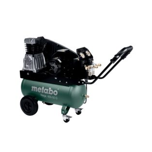   Mega 400-50 D Kompresszor, Mega 400-50 D, Olajkenésű dugattyús kompresszor., Nagy teljesítményű, robusztus ékszíjas kompresszor az igényes alkalmazáshoz