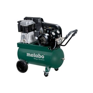   Mega 700-90 D Kompresszor, Mega 700-90 D, Kétfokozatú kompresszió a különösen nagy teljesítmény és a hosszú élettartam érdekében, Nagy teljesítményű, robusztus ékszíjas kompresszor az igényes alkalmazáshoz