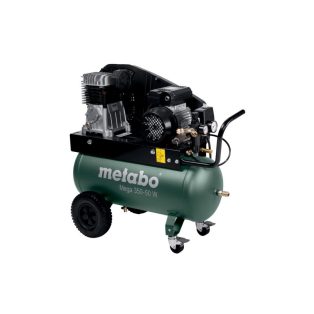   Mega 350-50 W Kompresszor, Mega 350-50 W, Olajkenésű dugattyús kompresszor., Nagy teljesítményű, robusztus ékszíjas kompresszor az igényes alkalmazáshoz