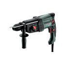 KHE 2245 Kombikalapács, KHE 2245, Metabo S-automatic biztonsági kuplung: a hajtómű mechanikus szétkapcsolásához a fúró blokkolása esetén a biztonságos munkavégzés érdekében, Kombikalapács 3 funkcióval: kalapácsfúrás, ütés nélküli fúrás és vésés