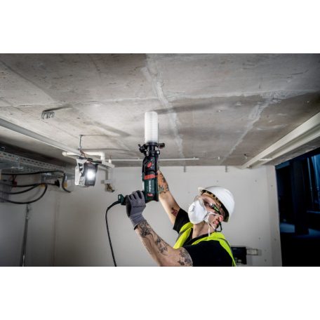 KHE 2445 Kombikalapács, KHE 2445, Metabo S-automatic biztonsági kuplung: a hajtómű mechanikus szétkapcsolásához a fúró blokkolása esetén a biztonságos munkavégzés érdekében, Kombikalapács 3 funkcióval: kalapácsfúrás, ütés nélküli fúrás és vésés