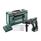 Set KH 18 LTX 24 Akkus kalapács, Set KH 18 LTX 24, Vario (V) elektronika az anyaghoz illő fordulatszámmal való munkavégzéshez, Akkus kalapács SDS plus felfogatással az erőteljes kalapácsfúráshoz és véséshez - bármikor és mindenhol