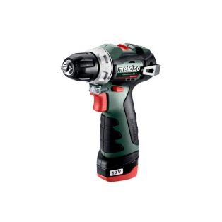   PowerMaxx BS BL Akkus fúrócsavarozó, PowerMaxx BS BL, Beépített munkalámpa a munkaterület megvilágításához, Szénkefe nélküli törpe erő: erős legkisebb és legkönnyebb Metabo fúrócsavarozó a sokoldalú fúráshoz és csavarozáshoz