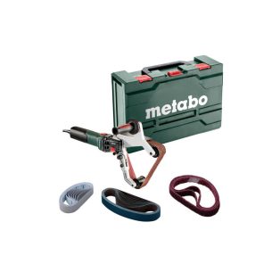   RBE 15-180 Set Csőcsiszoló, RBE 15-180 Set, Metabo Marathon-Motor szabadalmaztatott porvédelemmel a hosszú élettartam érdekében, Nagy áthúzóerejű csőcsiszoló nagyobb nemesacél csövek megmunkálásához is