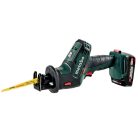 SSE 18 LTX Compact Akkus kardfűrész, SSE 18 LTX Compact, Vario (V) elektronika az anyaghoz illő löketszámmal való munkavégzéshez, Könnyű, rendkívül könnyen kezelhető fűrész egy- és kétkezes használatra