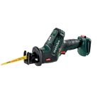 SSE 18 LTX Compact Akkus kardfűrész, SSE 18 LTX Compact, Vario (V) elektronika az anyaghoz illő löketszámmal való munkavégzéshez, Könnyű, rendkívül könnyen kezelhető fűrész egy- és kétkezes használatra