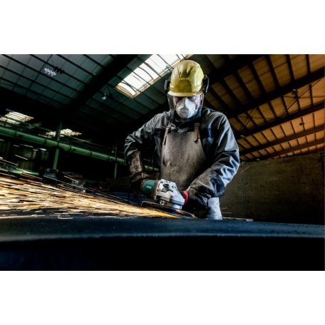 WE 24-230 MVT Quick Sarokcsiszoló, WE 24-230 MVT Quick, Biztonsági totmann kapcsoló a felhasználó nagyfokú védelme érdekében, Metabo Marathon-Motor szabadalmaztatott porvédelemmel a hosszú élettartam érdekében