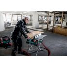 TS 254 M Asztali körfűrész, TS 254 M, A kábel és valamennyi szerkezeti elem a szállításhoz a házra felhelyezhető, rögzíthető, Kompakt mobil asztali körfűrész jó vágóteljesítménnyel és nagyfokú munkakényelemmel