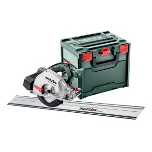   MKS 18 LTX 58 FS Set Akkus fém kézi körfűrész, MKS 18 LTX 58 FS Set, Forgácsgyűjtő dobozzal a tiszta munkakörnyezet érdekében, Nagy húzóerejű akkus fém kézi körfűrész forgácsgyűjtő dobozzal fémek hideg fűrészeléséhez. Kompatibilis a vezetősínekkel.