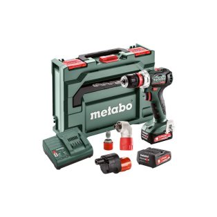 Set PowerMaxx BS 12 BL Q Akkus fúrócsavarozó