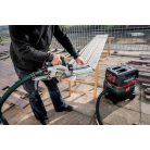 KS 18 LTX 66 BL Set Akkus kézi körfűrész, KS 18 LTX 66 BL Set, Gyors, pontos fejező vágások egy Metabo KFS fejezősínre való egyszerű rácsatolással, Nagy húzóerejű, könnyű akkus kézi körfűrész az építkezésen való univerzális alkalmazáshoz