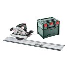KS 18 LTX 66 BL Set Akkus kézi körfűrész, KS 18 LTX 66 BL Set, Gyors, pontos fejező vágások egy Metabo KFS fejezősínre való egyszerű rácsatolással, Nagy húzóerejű, könnyű akkus kézi körfűrész az építkezésen való univerzális alkalmazáshoz