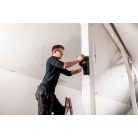 SXA 18 LTX 125 BL Set Akkus excentercsiszoló, SXA 18 LTX 125 BL Set, Vibrációszegény munkavégzés az egyenletes működésnek köszönhetően, Lapos akkus excentercsiszoló ergonomikus megjelenéssel és alacsony súllyal a fáradtságmentes munkavégzés érdekében