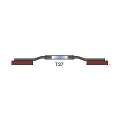   3M™ Cubitron™ II 969F lamellás tárcsa, T27 egyenes, 115 mm x 22 mm, 40+, 7100105859, , , Fém