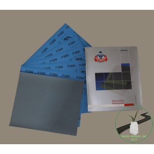   Matador vízálló csiszolópapír 230x280 A4 P1500 , , , Fém, Festék, Lakk