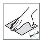 Vsm 524B/C Csiszolópapír tekercs 115mm P60 , , , Fém, Fa, Festék