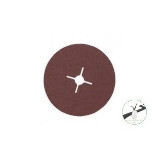 Vsm fíber 125mm  P40 KF708, , , Fém, Fa