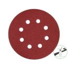 Vsm tépőzáras csiszolótárcsa 125mm  P220 572B/C7K 8 lyuk