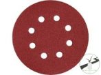   Vsm tépőzáras csiszolótárcsa 150mm  P280 572B/C7K 8 lyuk