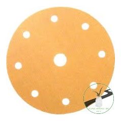   Vsm tépőzáras csiszolótárcsa 150mm  P80  544/C3K 8+1 lyuk, , , Fém, Festék, Lakk
