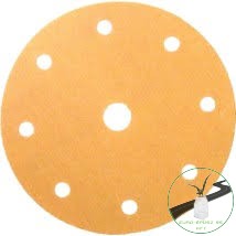Vsm tépőzáras csiszolótárcsa 150mm  P220  544/C3K 8+1 lyuk