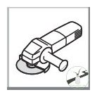 3M™ 577F lamellás tárcsa 125 mm - 40 egyenes, 7000104330