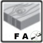 3M™ 577F lamellás tárcsa 125 mm - 40 egyenes, 7000104330