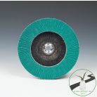 3M™ 577F lamellás tárcsa 125 mm - 40 kúpos, 7000038224, , , Fém, Fa