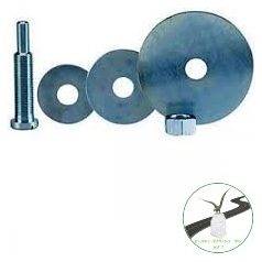   3M™ MN-AC 900-6 csapos felfogó szett Clean & Strip koronghoz, 6 mm tengellyel, 12.7 mm furathoz, 7000038377, , , 
