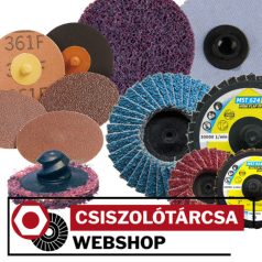 Gyorsrögzítésű csiszolókorongok, Quick change, Roloc csiszolók