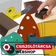 Csiszolópapírok, csiszolóvásznak, csiszolóhálók